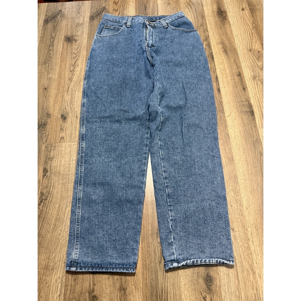 Wrangler Jeans, Women's Size 7x28, Blue, Denim, Straight Leg, Pockets, Lined